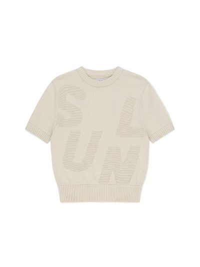 SUNLOVE Capital S/S Sweater [Ivory]