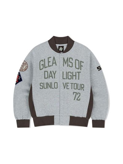 SUNLOVE Champion Jacket Blazer (Heather Grey)