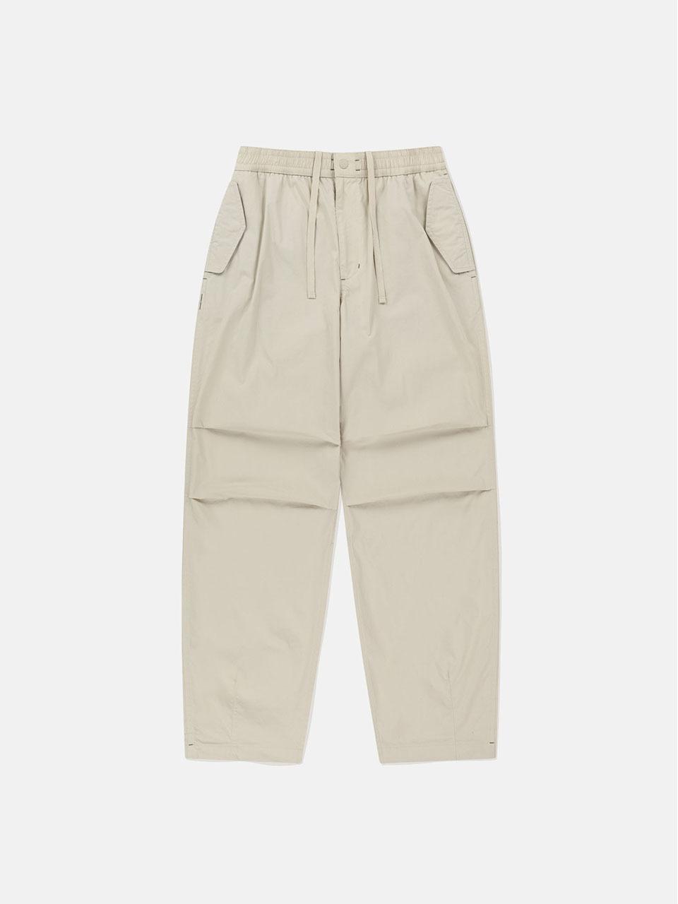 SUNLOVE Cotton Nylon Stretch Swing Pants [Stone]