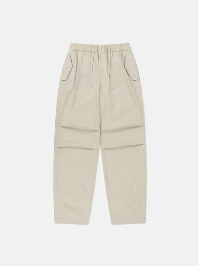 SUNLOVE Cotton Nylon Stretch Swing Pants [Stone]