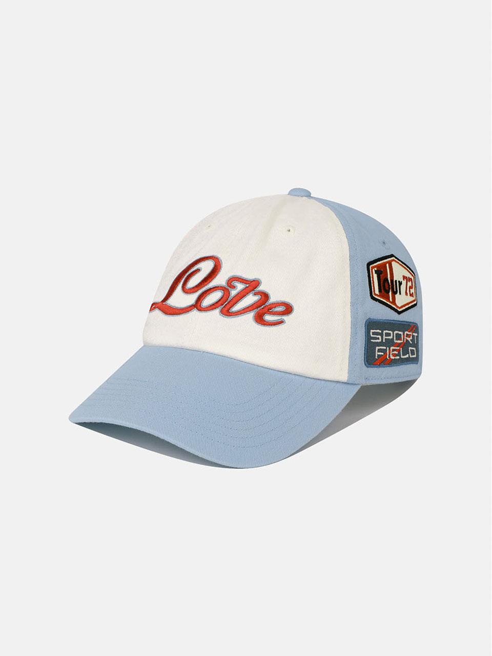 SUNLOVE Cotton Twill Adjustable Cap [Light Blue]
