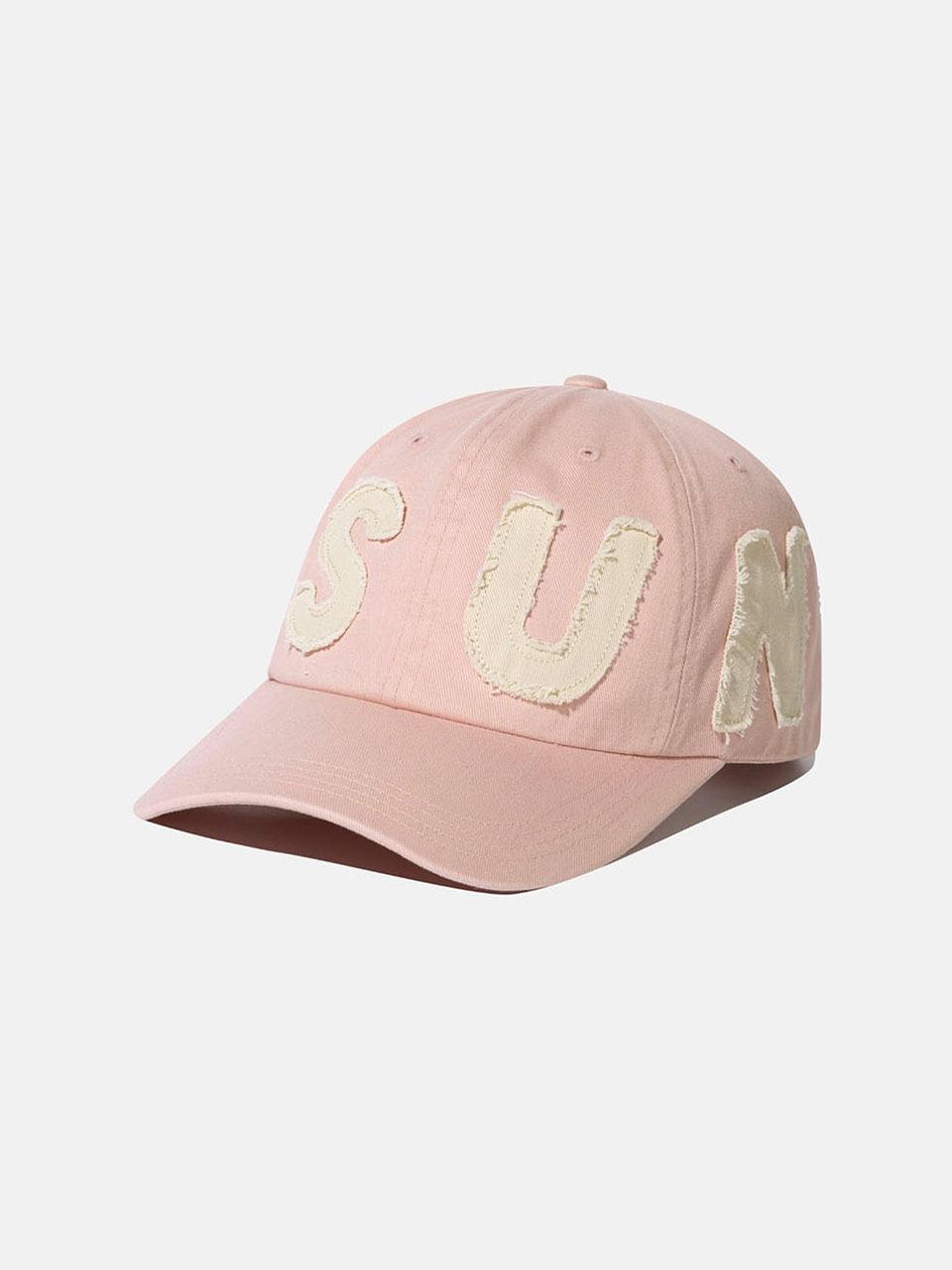 SUNLOVE Cotton Twill Adjustable Cap [Pink]