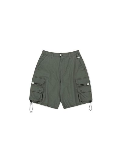 SUNLOVE Field Cargo Shorts [GREEN]