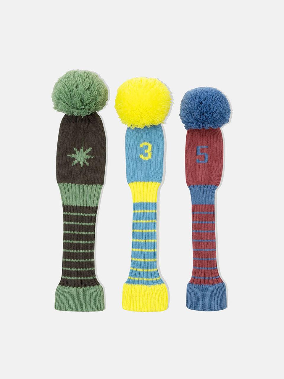 SUNLOVE Knit Durable Acrylic Golf Equipment [Multi]