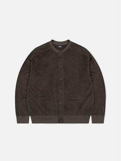 SUNLOVE Polartec Alpha Light Fleece Cardigan [BROWN]