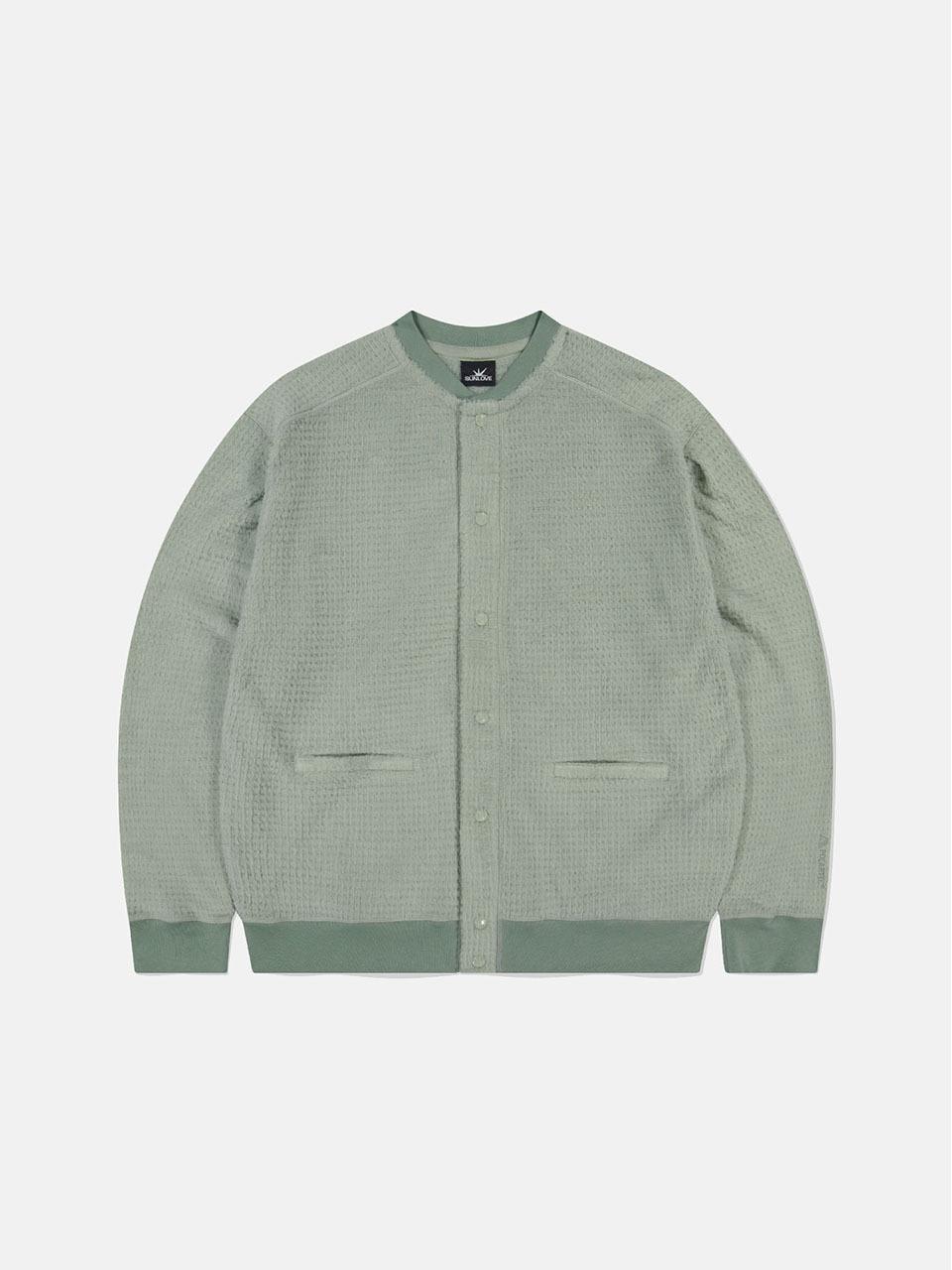 SUNLOVE Polartec Alpha Light Fleece Cardigan [GREEN]