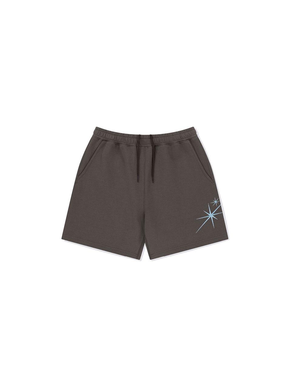 SUNLOVE Sparkle Sweatshorts Shorts [Brown]