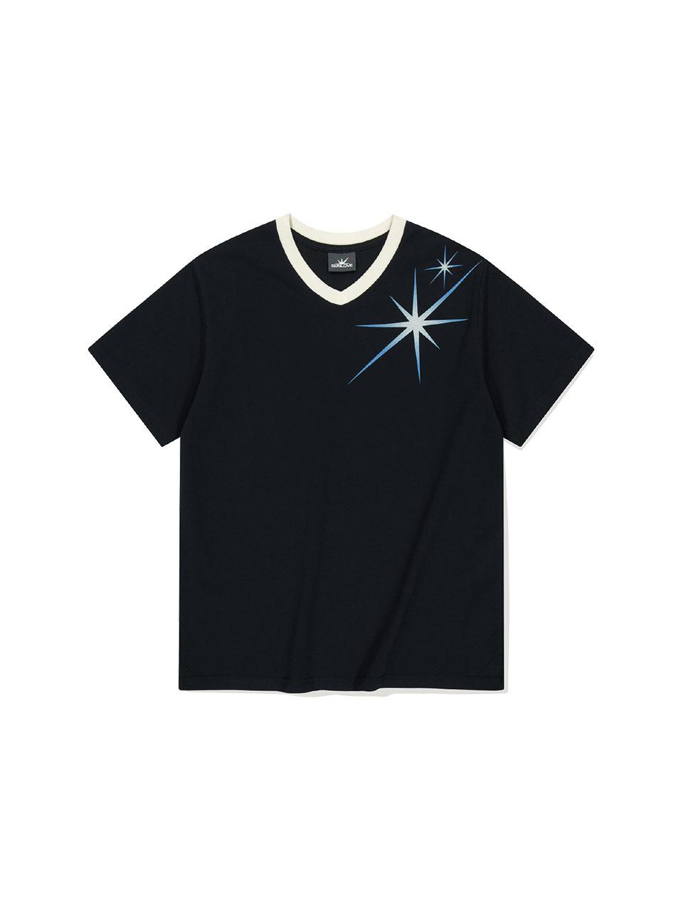 SUNLOVE Sparkle Tee T-Shirt [Black]