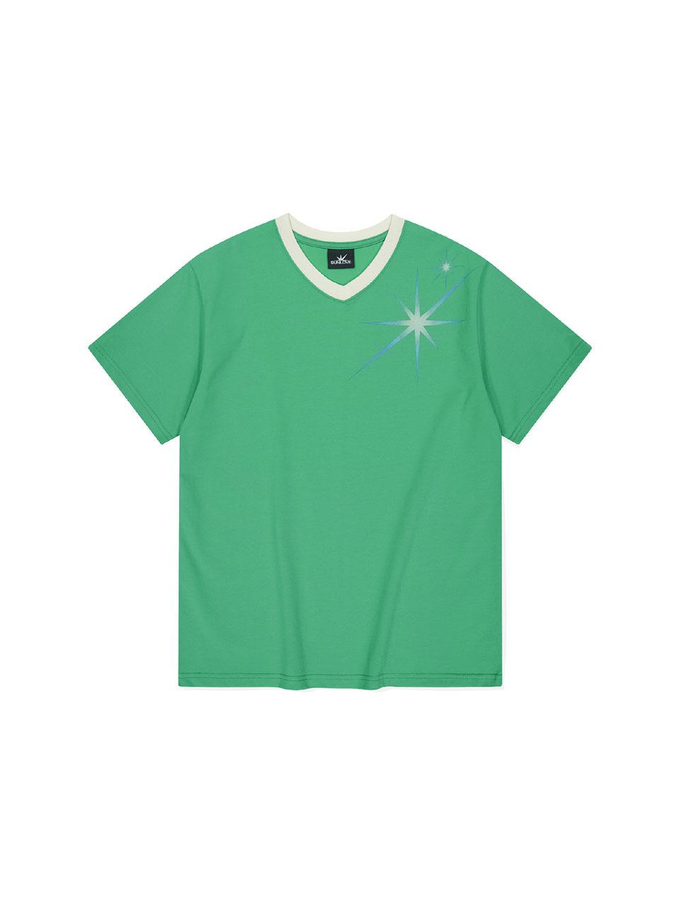 SUNLOVE Sparkle Tee T-Shirt [Green]