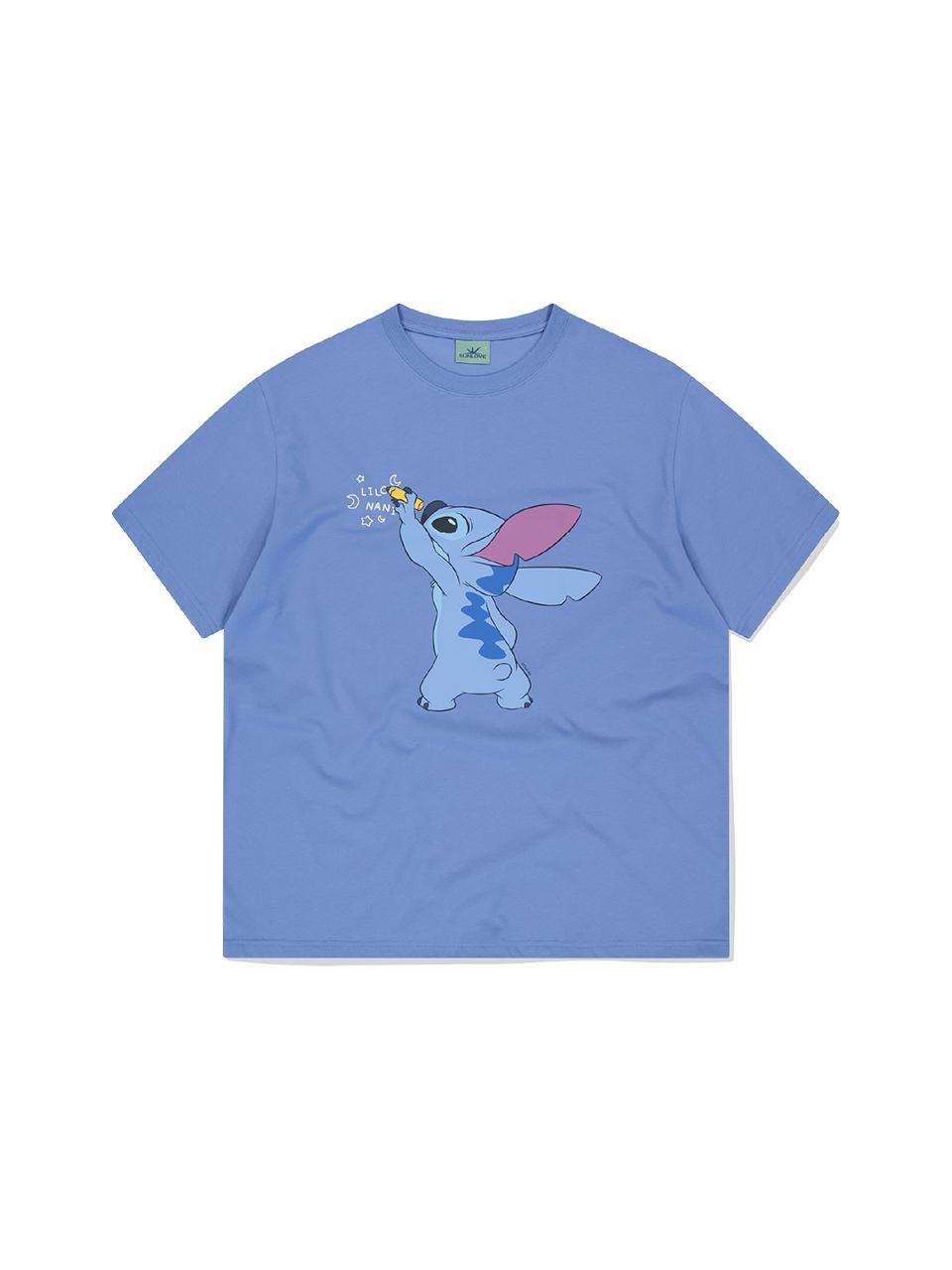 SUNLOVE STITCH Doodle Tee [Han Blue]