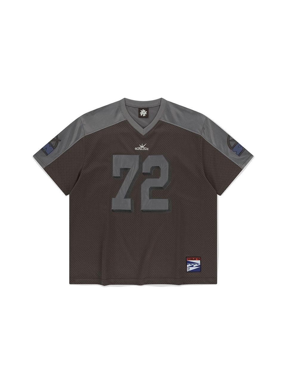 SUNLOVE SUN Sport Mesh Tee [Brown]