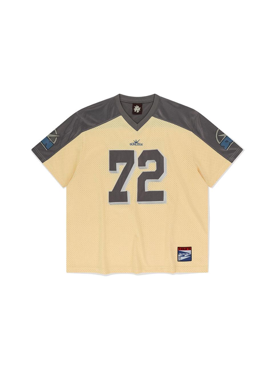 SUNLOVE SUN Sport Mesh Tee [Yellow]