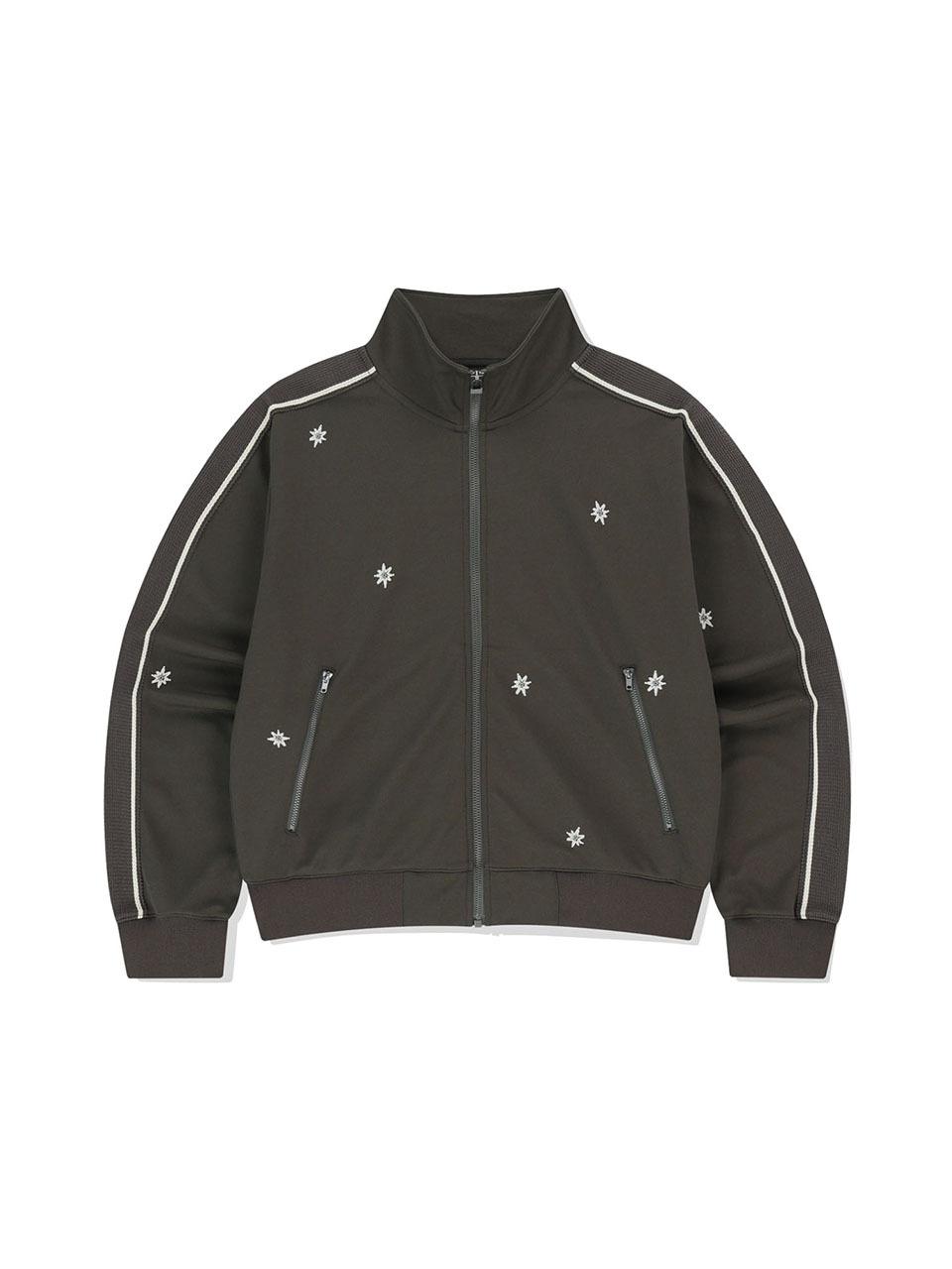 SUNLOVE Twinkle Track Jacket [BROWN]