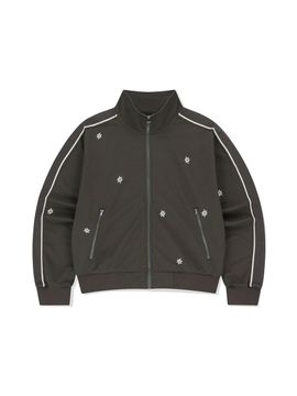 SUNLOVE Twinkle Track Jacket [BROWN]