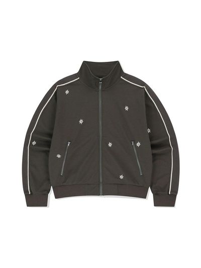 SUNLOVE Twinkle Track Jacket [BROWN]