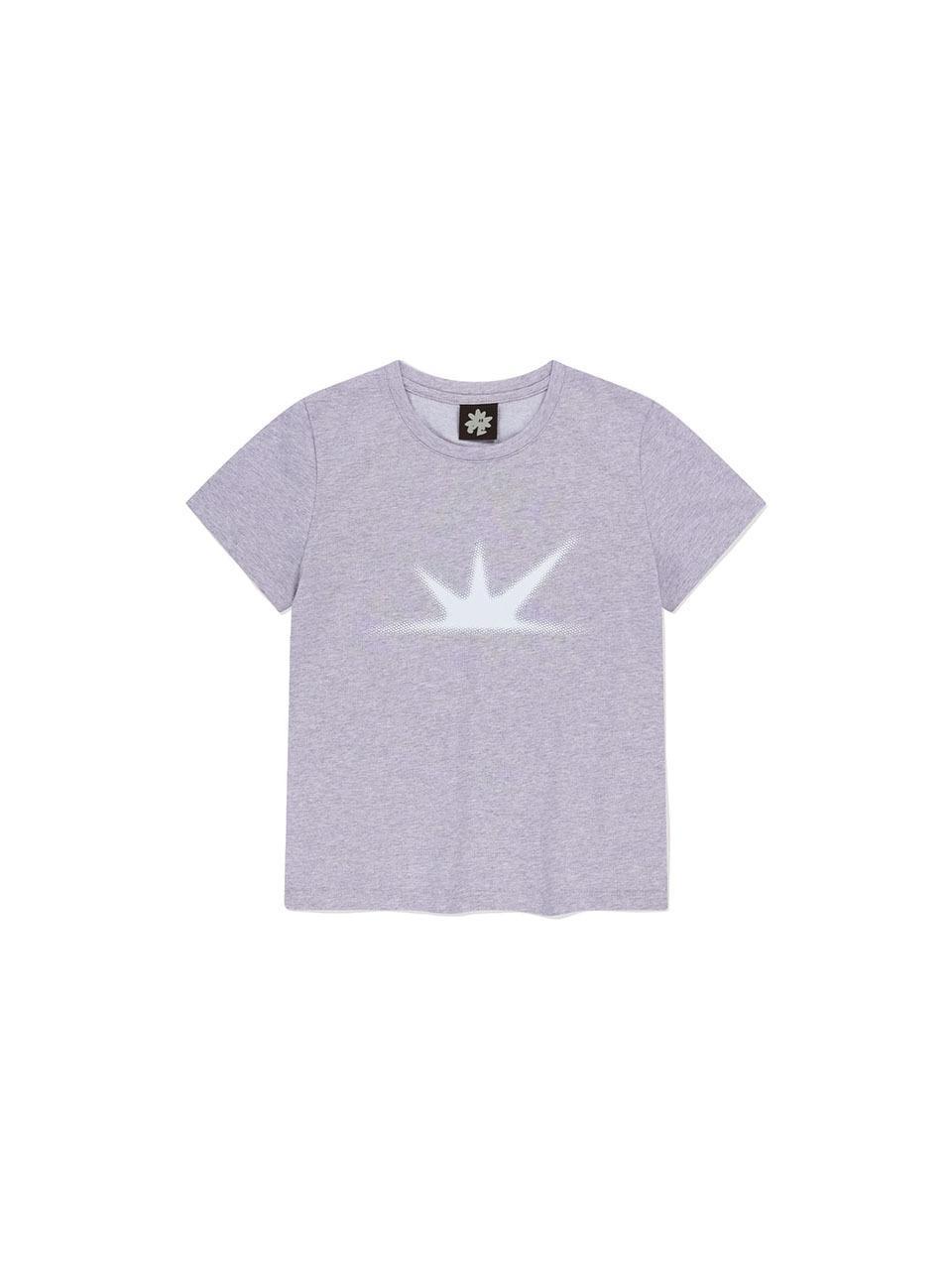 SUNLOVE W Daybreak Tee [Heather Lavender]