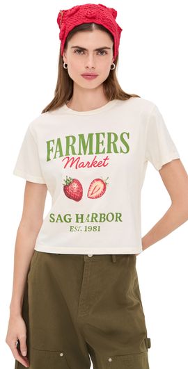 Sunny Somewhere Sunny Somewhere Everyday Tee Off White