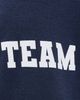 Sunny Somewhere Sunny Somewhere Go Team Oversized Crew Tee Navy - 6