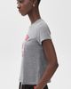 Sunny Somewhere Sunny Somewhere London Track Femme Crew Tee Heather Grey - 4