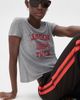 Sunny Somewhere Sunny Somewhere London Track Femme Crew Tee Heather Grey - 5