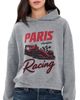 Sunny Somewhere Sunny Somewhere Paris Racing Classic Hoodie Heather Grey - 1