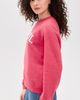 Sunny Somewhere Sunny Somewhere Raglan Sweatshirt Heathered Red - 4