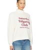 Sunny Somewhere Sunny Somewhere Saturday Tailgating Club Mockneck Sweater - 2