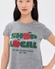 Sunny Somewhere Sunny Somewhere Shop Local Femme Crew Tee Heather Grey - 2