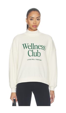 Sunny Somewhere Sunny Somewhere Wellness Club Mockneck Sweater