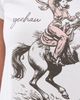 Sunny Somewhere Sunny Somewhere Yeehaw Cowgirl Crew Tee White - 6