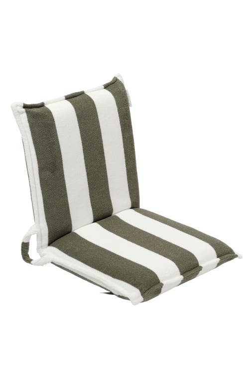 Sunnylife Sunnylife The Vacay Stripe Cotton Terry Travel Lounger