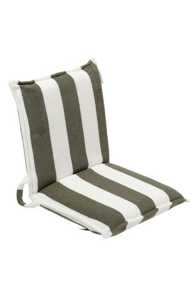 Sunnylife Sunnylife The Vacay Stripe Cotton Terry Travel Lounger