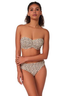 Sunsets Sunsets Loretta Bandeau Bikini Swimsuit Top - F Cup
