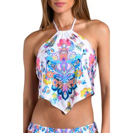Sunshine 79 Sunshine 79 Butterfly Halter Tankini Top