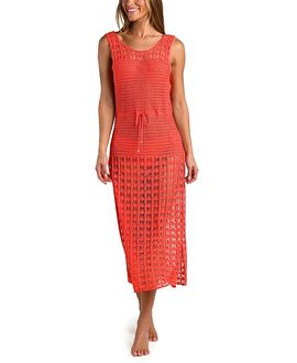 Sunshine 79 Sunshine 79 Haute Crochet Maxi Dress Cover Up