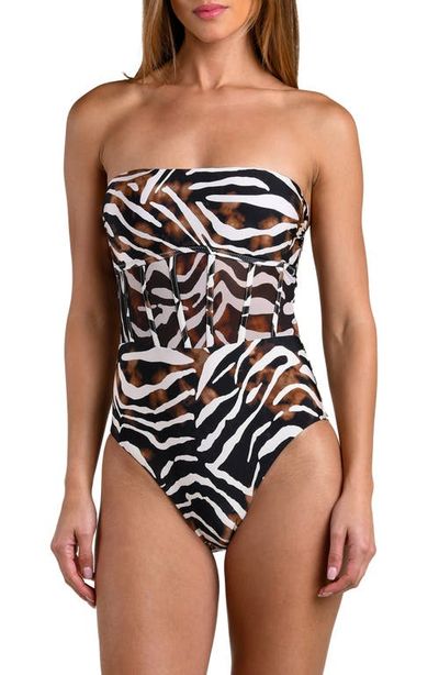 Sunshine 79 Sunshine 79 Nightlife Bandeau One-Piece Swimsuit
