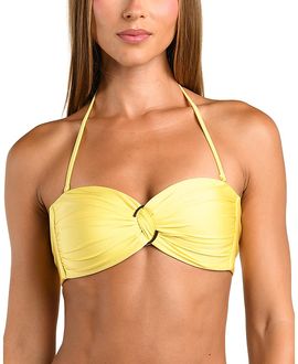 Sunshine 79 Sunshine 79 Solid Bandeau Bikini Top