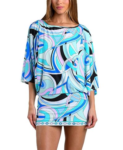 Sunshine 79 Sunshine 79 Studio Swirl Mini Dress Cover Up