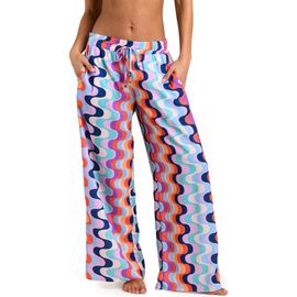 Sunshine 79 Sunshine 79 Untamed Tropics Wide Leg Cover-Up Pants