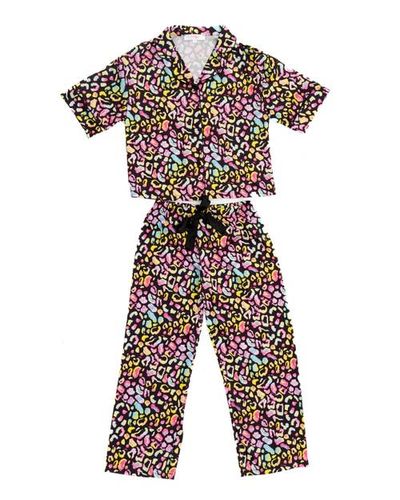 Sunshine Society Sunshine Society Girls' Bright Animal Silky Set - Little Kid, Big Kid