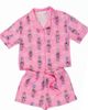 Sunshine Society Sunshine Society Girls' Silky Graffiti Nutcracker Short Sleeve Shorts Set - Little Kid, Big Kid - 1