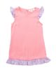 Sunshine Society Sunshine Society Girls' Solid Silky Dress - 1
