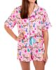Sunshine Society Sunshine Society Silky Cowgirl Candy Short Sleeve Short  - 1