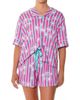 Sunshine Society Sunshine Society Silky Daisy Short Sleeve Short  - 1