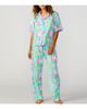 Sunshine Society Sunshine Society Silky Prancer Short Sleeve Pant Set - 1