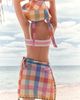 Sunshine Tienda Plaid Mini Sarong - 3