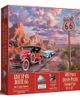 Sunsout Sunsout Line Up on Route 66 500 piece Jigsaw Puzzle for Adults - 1