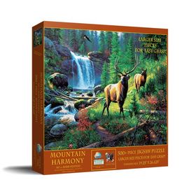 Sunsout Sunsout Mountain Harmony 500 piece Jigsaw Puzzle for Adults Large Pieces