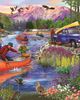 Sunsout Sunsout Out on the Lake 1000 piece Jigsaw Puzzle for Adults - 3