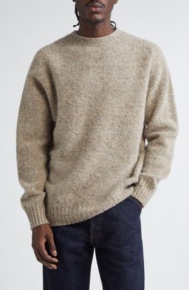 Sunspel Sunspel Brushed Shetland Wool Sweater